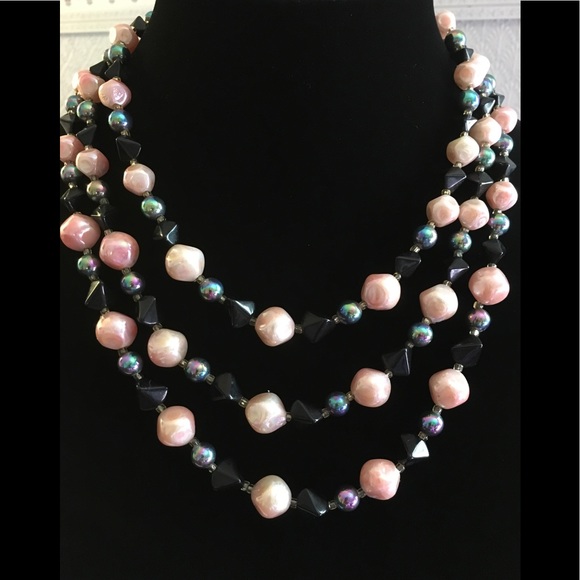 Jewelry - 1930’s three strand necklace gorgeous